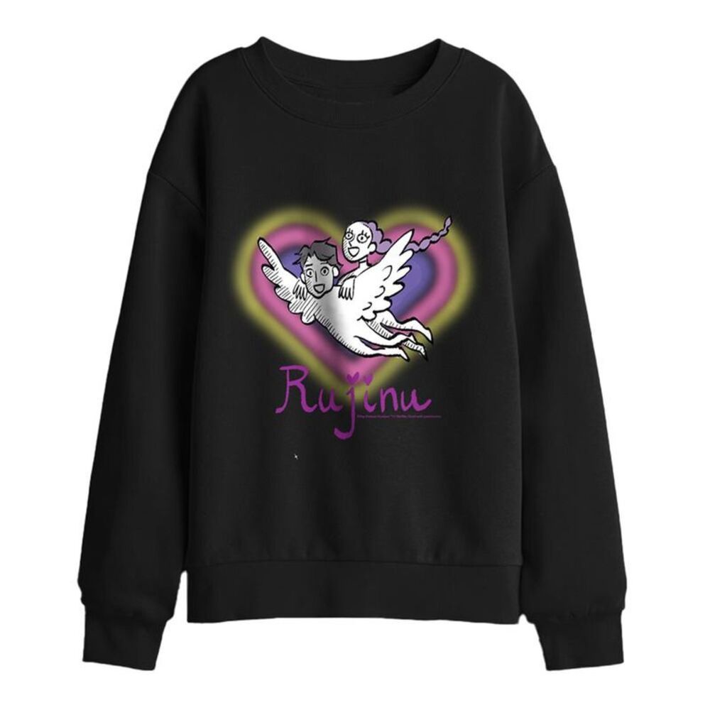 K-Pop Demon Hunters Childrens/Kids Huntrix Saja Boys Rujinu Heart Sweatshirt / B